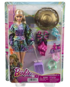 BARBIE PAPUSA BARBIE IN CALATORIE
