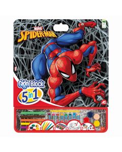 SPIDER MAN SET PENTRU DESEN GIGA BLOCK 5 IN 1