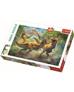 PUZZLE TREFL 160 TYRANNOSAURI IN LUPTA