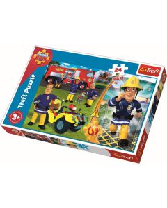 PUZZLE TREFL 24 MAXI BRAVUL POMPIER SAM