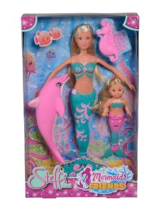 PAPUSI STEFFI SI EVI SIRENE CU DELFIN