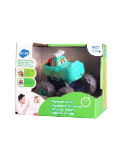MASINUTA BEBE MONSTER TRUCK CROCODILUL