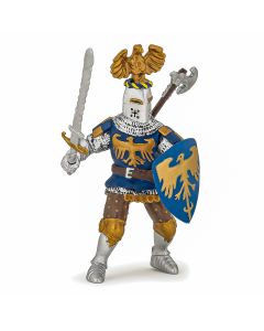 PAPO FIGURINA CAVALER ALBASTRU CU CREASTA