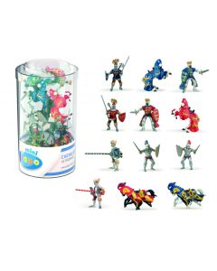 PAPO FIGURINA SET MINI CAVALERI 12 PIESE