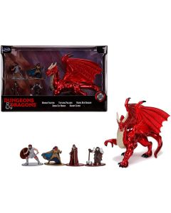 SET 5 NANO FIGURINE DIN METAL DUNGEONS DRAGONS 4 CM