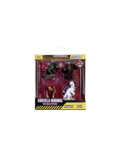 JADA GODZILLA SET 4 FIGURINE METALICE 6.5CM