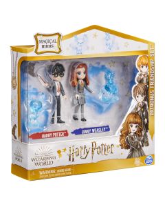 HARRY POTTER WIZARDING WORLD MAGICAL MINIS SET 2 FIGURINE HARRY POTTER SI GINNY WEASLEY
