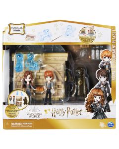 HARRY POTTER WIZARDING WORLD MAGICAL MINIS SET 2 FIGURINE RON WISLEAY SI HERMIONE GRANGER
