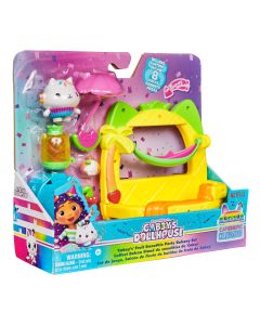 GABBYS DOLLHOUSE SET BALCON PENTRU PETRECEREA CU SMOOTHIE A LUI CAKEY