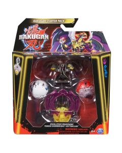 BAKUGAN STARTER PACK DRAGONOID TITANIUM HAMMERHEAD BUTTERCLAW