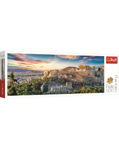 PUZZLE TREFL 500 PANORAMA ACROPOLIS ATENA