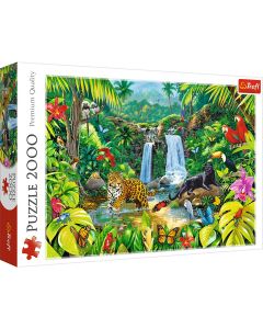 PUZZLE TREFL 2000 PADUREA TROPICALA