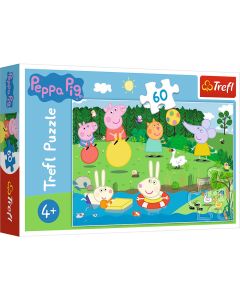 PUZZLE TREFL 60 PEPPA PIG DISTRACTIE IN VACANTA