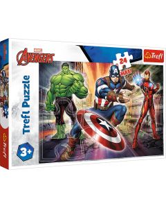 PUZZLE TREFL 24 MAXI EROI AVENGERS