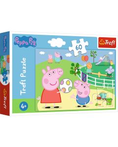 PUZZLE TREFL 60 PEPPA PIG DISTRACTIE CU PRIETENII