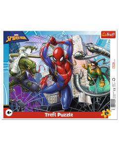 PUZZLE 25 PLANSA CURAJOSUL SPIDERMAN