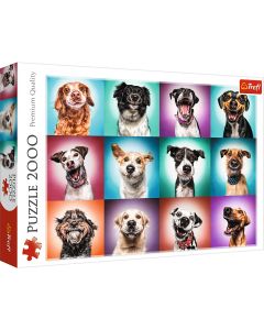 PUZZLE TREFL 2000 CATELUSII AMUZANTI