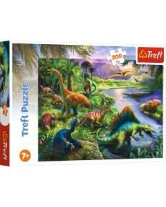 PUZZLE TREFL 200 LUMEA DINOZAURILOR