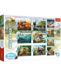 PUZZLE TREFL 10IN1 LUMEA DINOZAURILOR