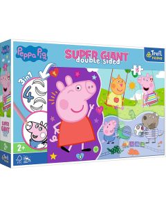 PUZZLE TREFL PRIMO  SUPER GIANT 15 PEPPA PIG