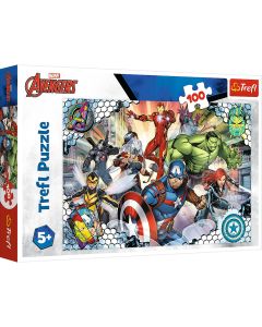 PUZZLE TREFL 100 AVENGERS RAZBUNATORII FAIMOSI