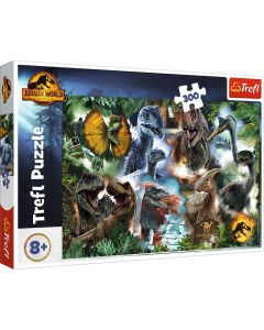PUZZLE TREFL 300 JURRASIC WORLD DINOZAURII FAVORITI
