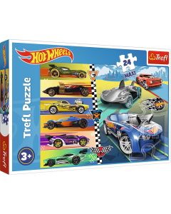 PUZZLE TREFL 24 MAXI HOT WHEELS MASINILE DEOSEBITE