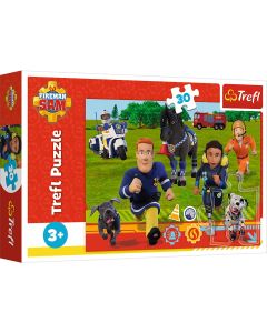 PUZZLE TREFL 30 POMPIERUL SAM GATA DE SALVARE