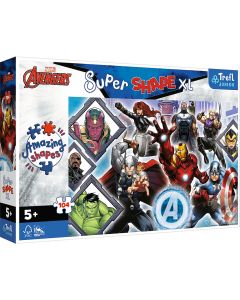 PUZZLE TREFL PRIMO SUPER SHAPE XXL 104 AVENGERS