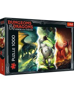 PUZZLE TREFL 1000 DUNGEONS DRAGONS LEGENDERE MISTERIOASE