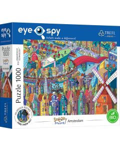 PUZZLE TREFL 1000 UFT EYE SPY AMSTERDAM