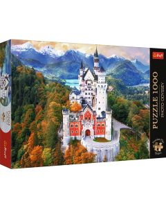 PUZZLE TREFL 1000 PREMIUM PLUS PHOTO ODYSSEY CASTELUL NEUSCHWANSTEIN GERMANIA