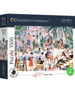 PUZZLE TREFL UFT 1500 VIBE BOTANIC