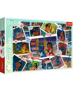 PUZZLE TREFL 1000 DISNEY LILO SI STITCH DULCI AMINTIRI