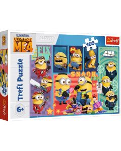 PUZZLE TREFL 160 DESPICABLE ME 4 LUMEA MINIONILOR