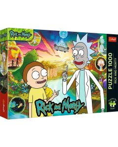 PUZZLE TREFL 1000 PREMIUM PLUS RICK SI MORTY