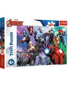PUZZLE TREFL 160 DISNEY MARVEL EROI IN ACTIUNE RAZBUNATORII