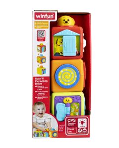 WINFUN SET 3 CUBURI CU ACTIVITATI