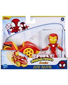 SPIDEY PRIETENII EXTRAORDINARI SET VEHICUL SI FIGURINA IRON MAN