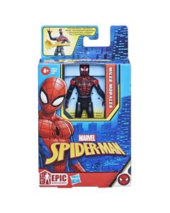 SPIDERMAN EPIC HERO FIGURINA MILES MORALES 10CM