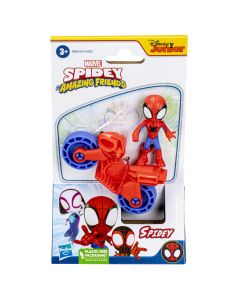 SPIDERMAN SET MOTOCICLETA SI FIGURINA SPIDEY 6CM