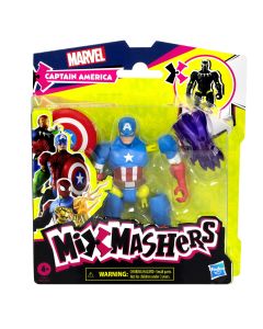 MARVEL AVENGERS MIX MASHERS FIGURINA CAPITAN AMERICA 12CM