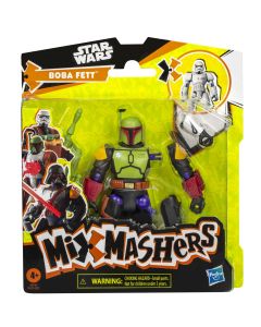 STAR WARS MIX MASHERS SET FIGURINA BOBA FETT 12CM SI ACCESORII