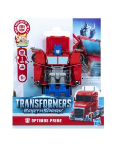 TRANSFORMERS EARTHSPARK FIGURINA OPTIMUS PRIME 1 STEP SMASH TO CHANGE