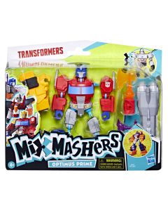 TRANSFORMERS MIX MASHERS SET FIGURINA OPTIMUS PRIME 12CM SI ACCESORII