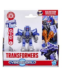 TRANSFORMERS CYBERWORLD ROBOT GALVATRON BLINDAT TRANSFORMABIL