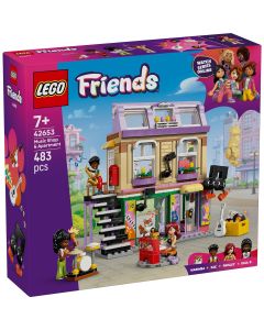 LEGO FRIENDS MAGAZIN DE MUZICA SI APARTAMENT 42653