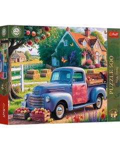 PUZZLE TREFL 500 PREMIUM PLUS TEA TIME CAMPIONATUL EUROPEAN MASINA FERMIERULUI