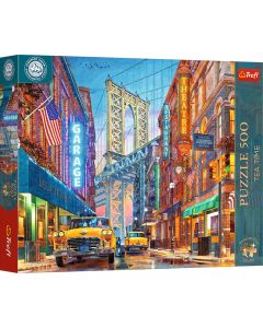 PUZZLE TREFL 500 PREMIUM PLUS TEA TIME CAMPIONATUL EUROPEAN VEDERE A PODULUI MANHATTAN