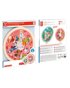 HAPE PUZZLE ROTUND CU 2 FETE
